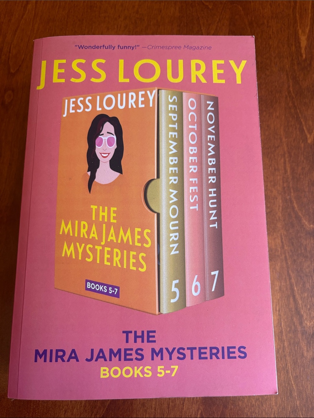 Jess Lourey The Mira James Mysteries Books 5-7
